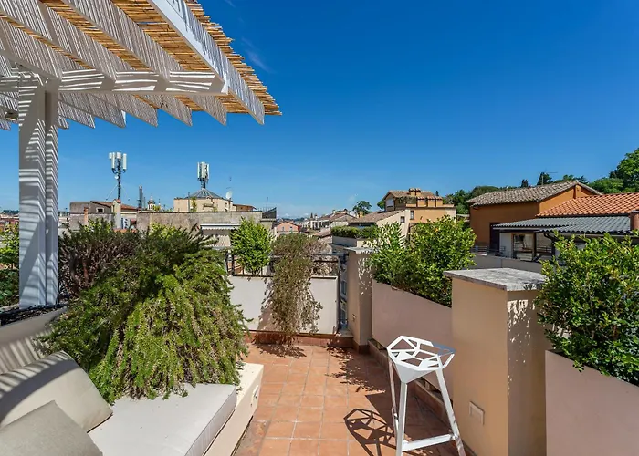 Iflat Spanish Steps Unique Panoramic Penthouse Apartamento *